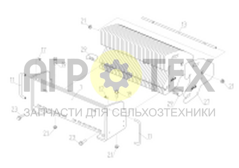 Чертеж Установка балласта (3000.28.33.000-01)